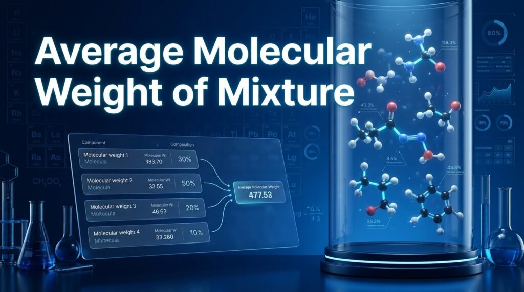 Average Molecular Weight of Mixture