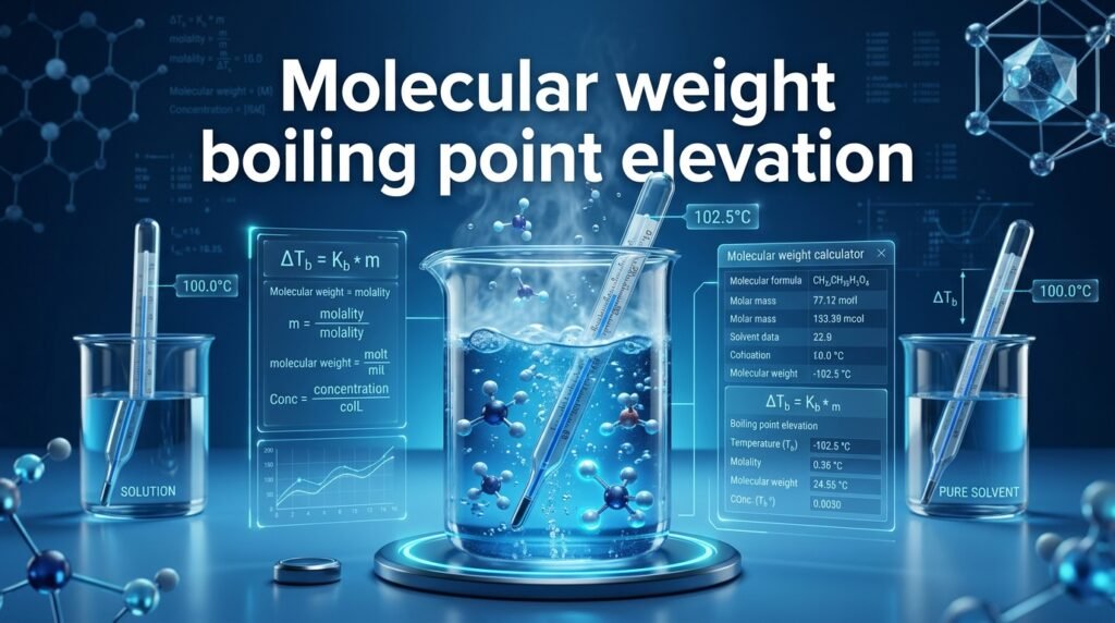 Molecular Weight Boiling Point Elevation