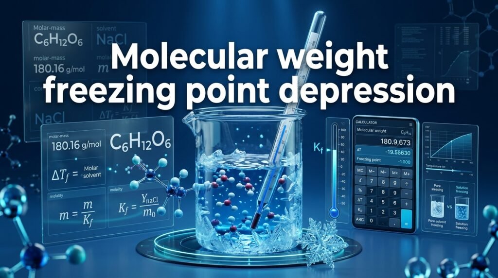 Molecular Weight Freezing Point Depression