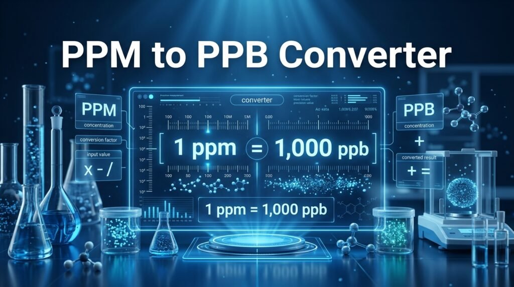 PPM TO PPB CONVERTER