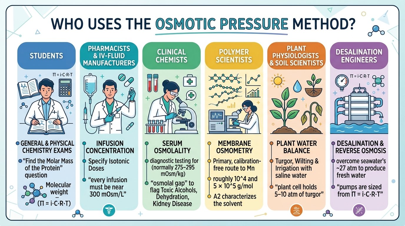 molecular weight osmotic pressure calculator applications from membrane osmometer to isotonic IV fluids
