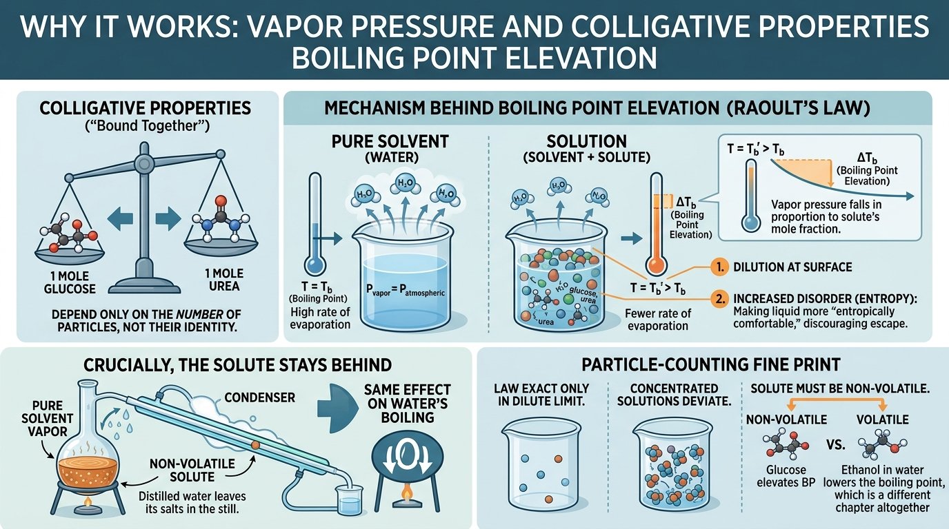 molecular weight boiling point elevation formula M equals Kb times mass times 1000 over delta Tb times solvent mass