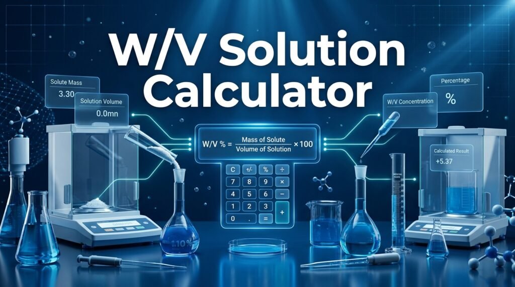 w/v Solution Calculator